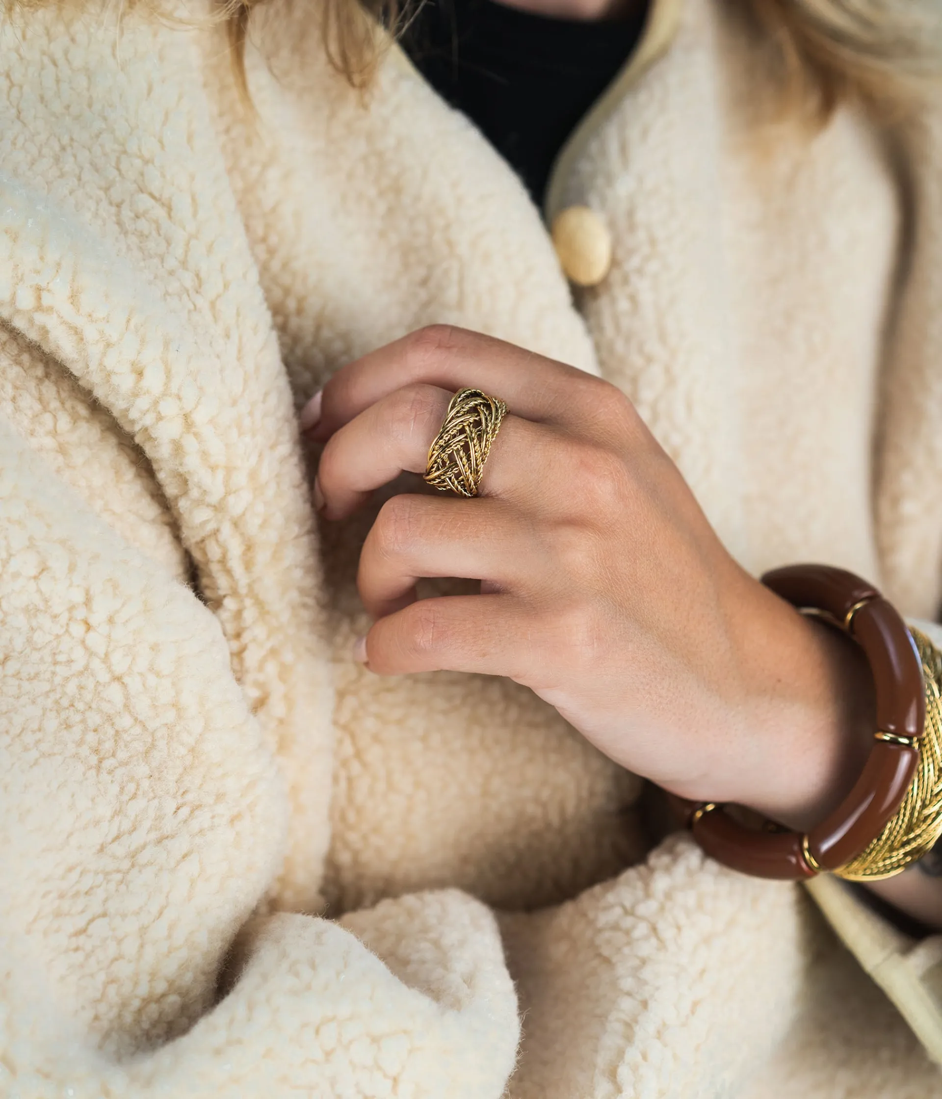 Hot BAGUE AMELIE DEE Femme Bijoux