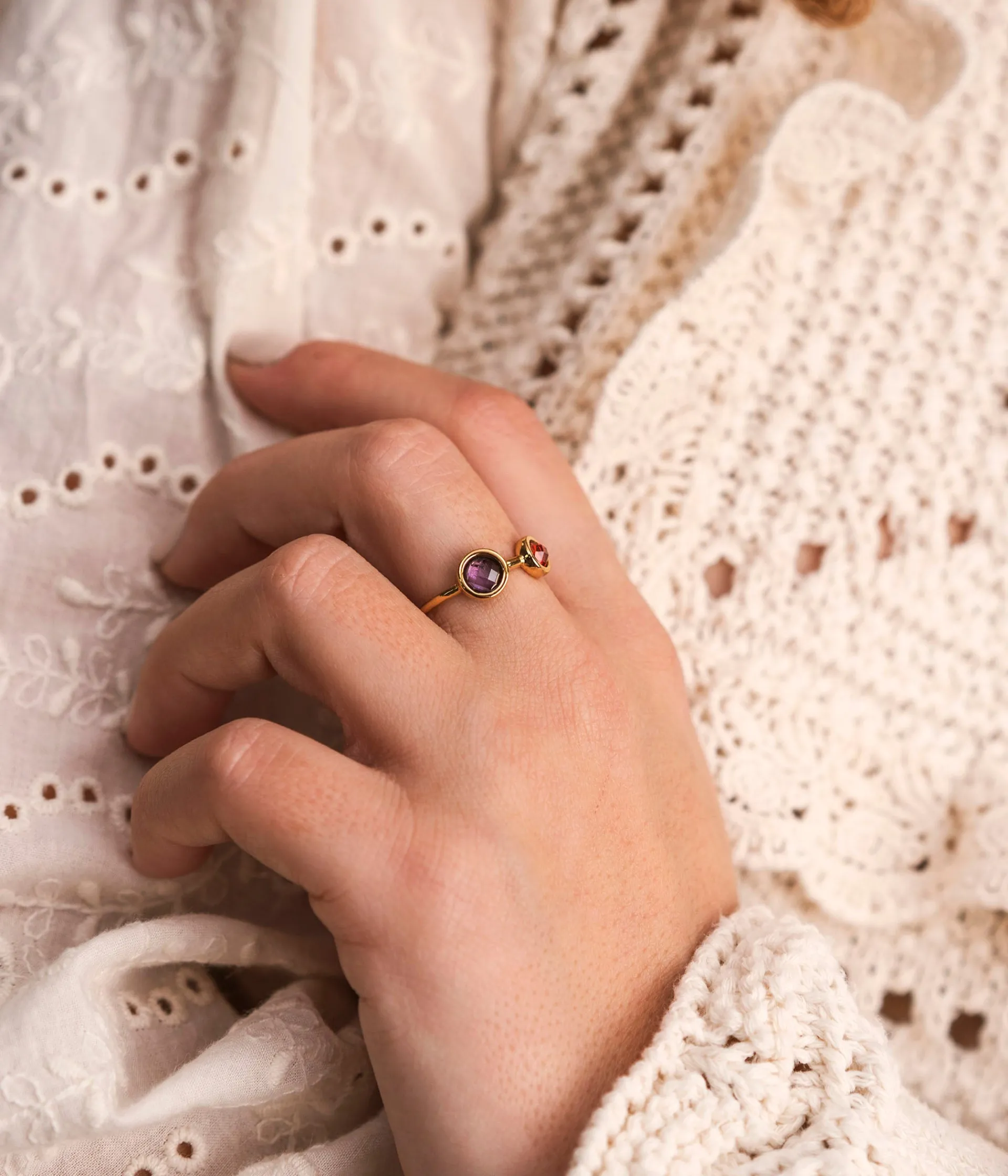 Best BAGUE BLEUET Femme Bijoux