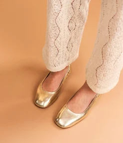 Discount BALLERINE BIKINI PLATINE Femme Ballerines