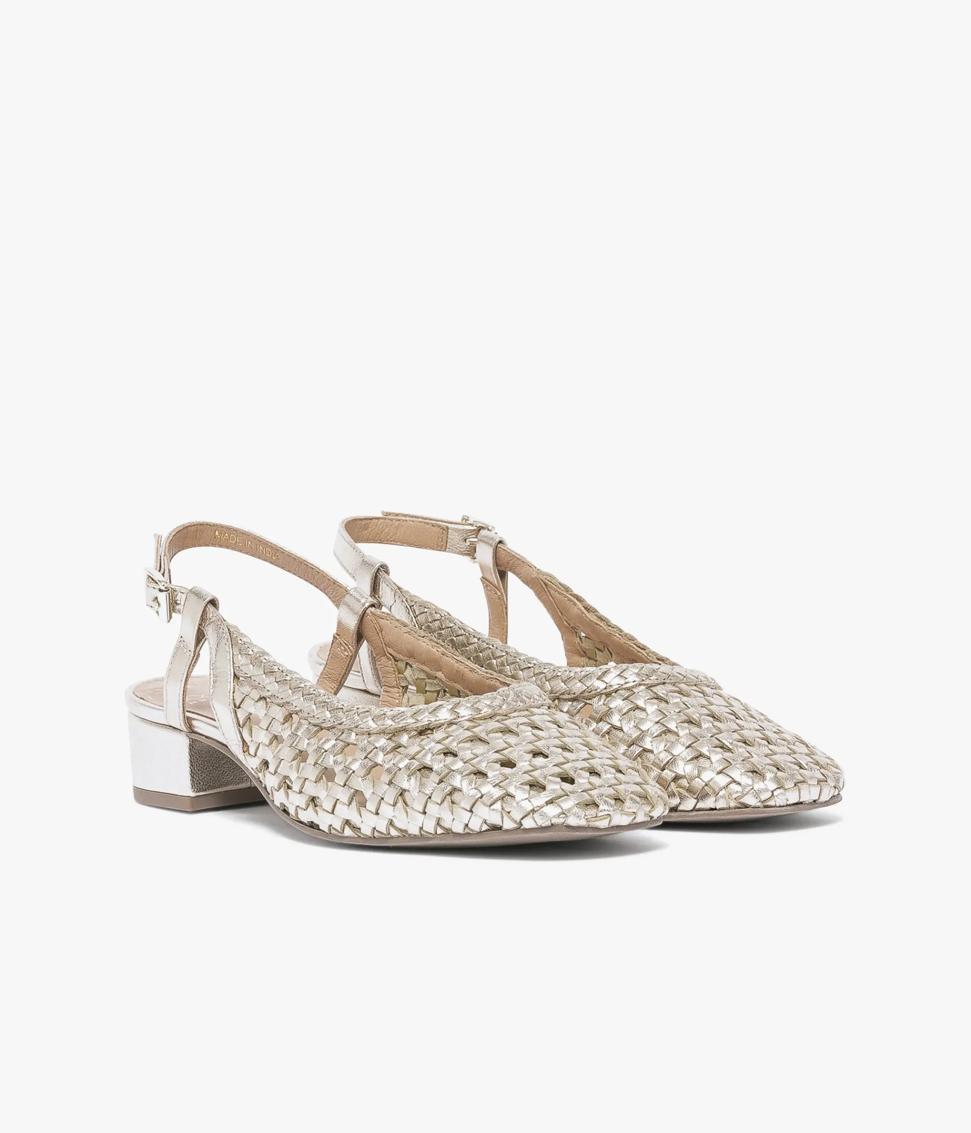 Outlet BALLERINE SALINA PLATINE Femme Slingbacks|Ballerines