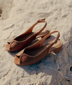 Hot BALLERINE SERAFINE COGNAC Femme Slingbacks|Ballerines