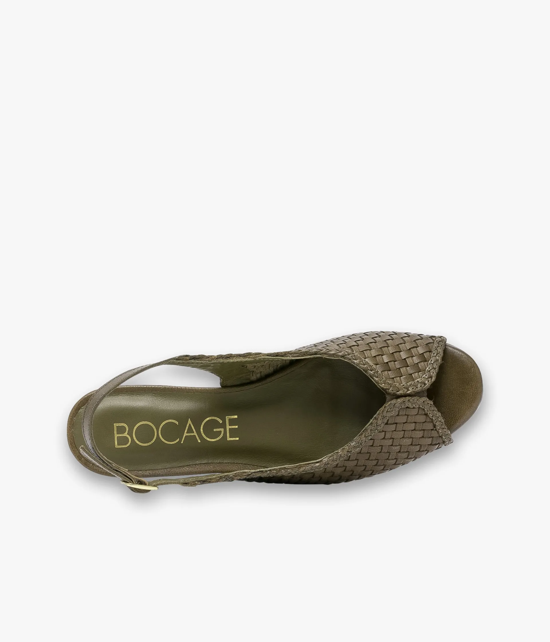 Best BALLERINE SERAFINE KAKI Femme Slingbacks|Ballerines