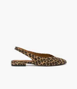Hot BALLERINE SWING LEOPARD Femme Slingbacks|Ballerines