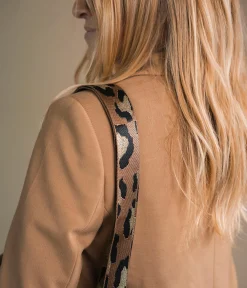 Sale BANDOULIERE DE SAC ZEBUS BEIGE Femme Bandoulières Amovibles