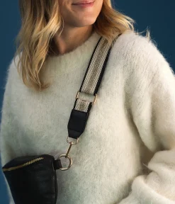 Outlet BANDOULIERE DE SAC ZITA ECRU Femme Bandoulières Amovibles