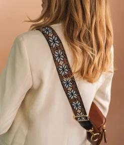 Best BANDOULIERE ZAZA MARRON Femme Bandoulières Amovibles