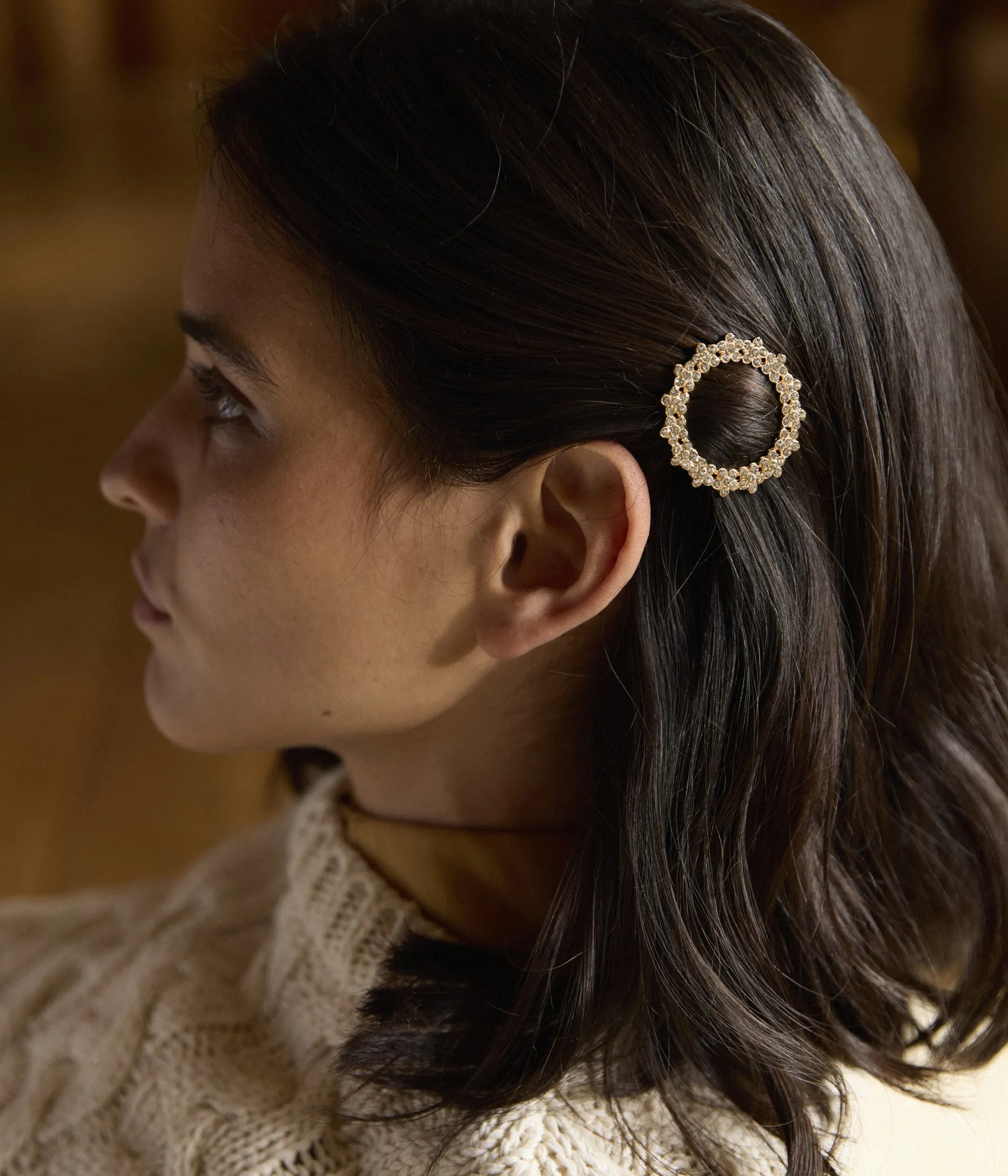 Hot BARRETTE GWENDY STRASS Femme Chapeaux & Coiffants