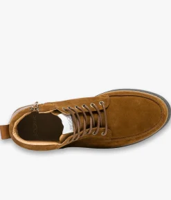Outlet BASKET HARPER COGNAC Homme Boots|Baskets