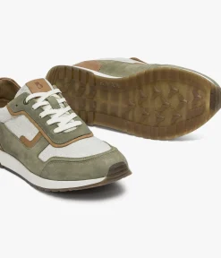 BASKET HERMAN KAKI Homme Baskets