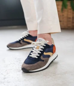 Sale BASKET KARPIOS MARINE Homme Baskets