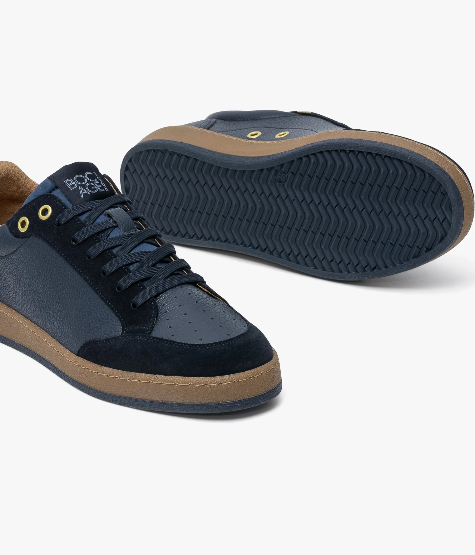 Hot BASKET KASPER MARINE Homme Baskets