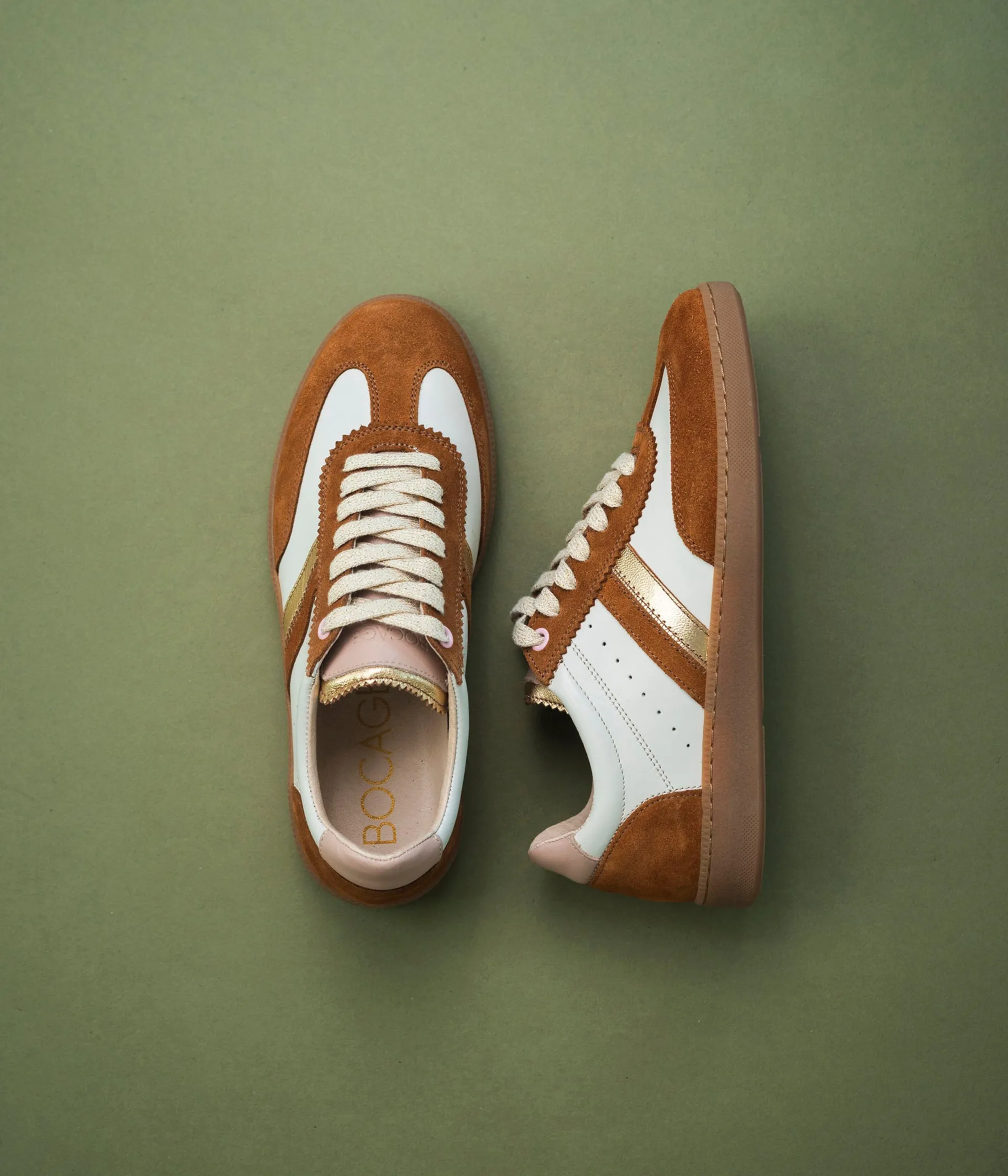 Sale BASKET LELLIA COGNAC Femme Baskets