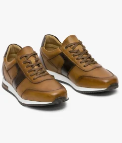 Best BASKET LETA COGNAC Homme Baskets