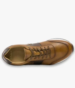 Best BASKET LETA COGNAC Homme Baskets
