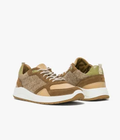 Hot BASKET LINDA COGNAC Femme Baskets