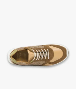 Hot BASKET LINDA COGNAC Femme Baskets