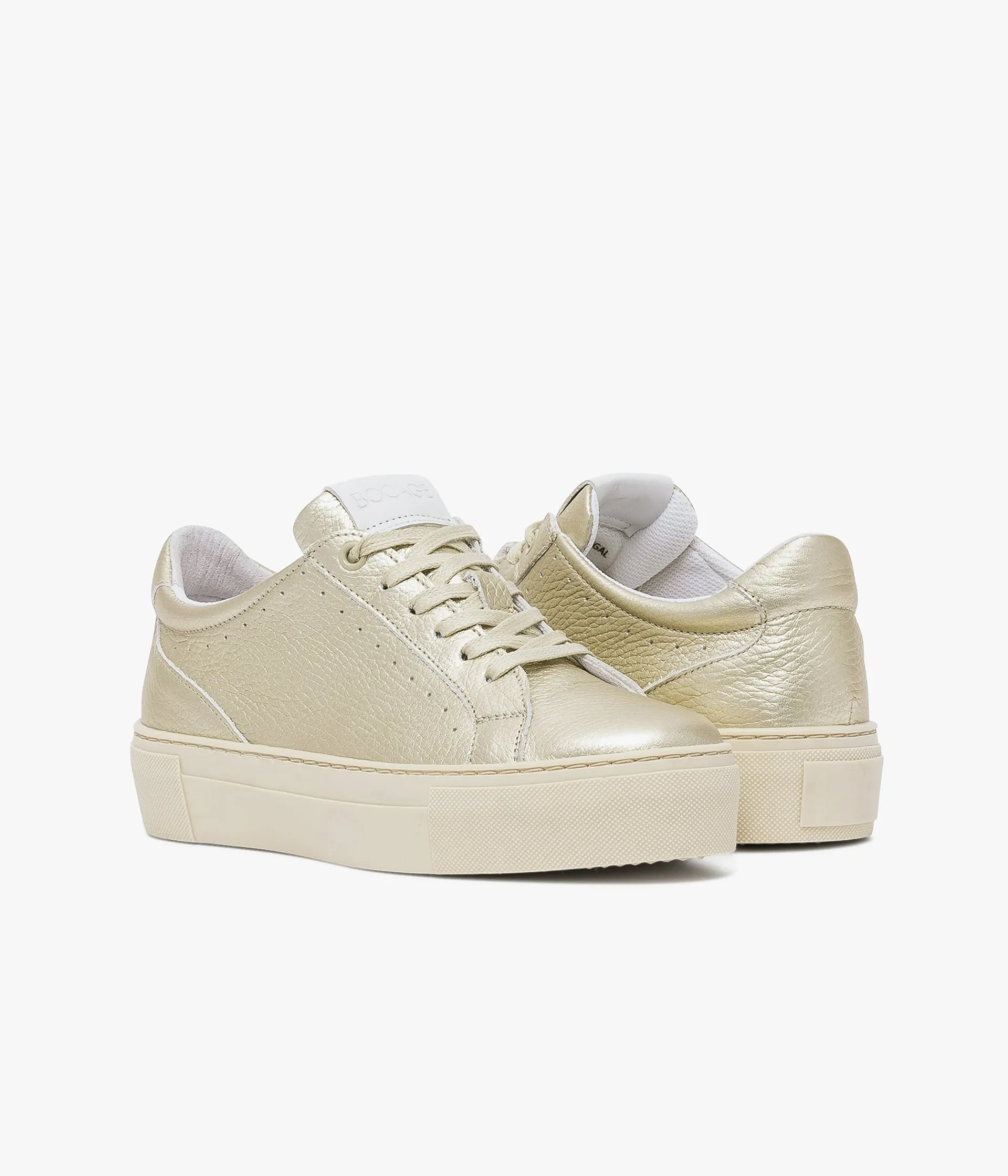 Online BASKET LIZON PLATINE Femme Baskets