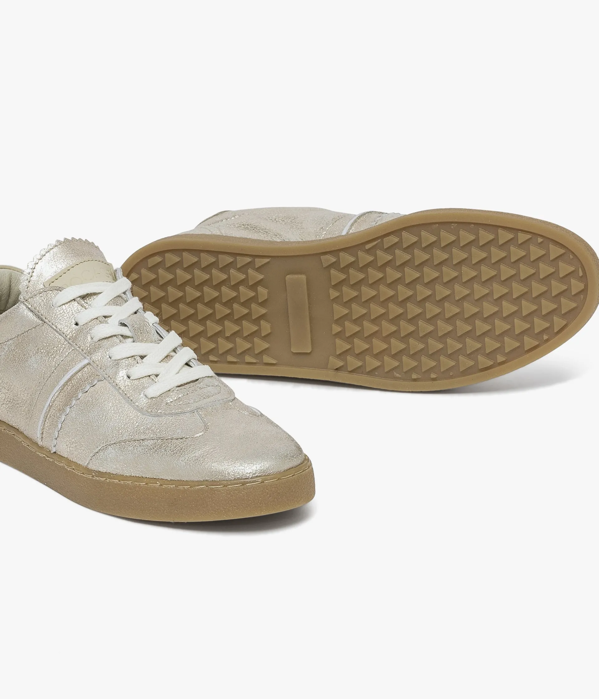 Outlet BASKET LIZZY PLATINE Femme Baskets