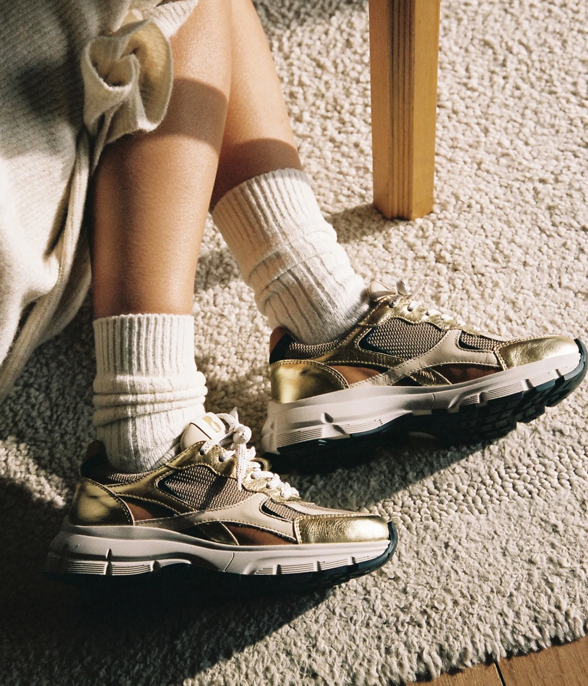 New BASKET LELIE Femme Baskets