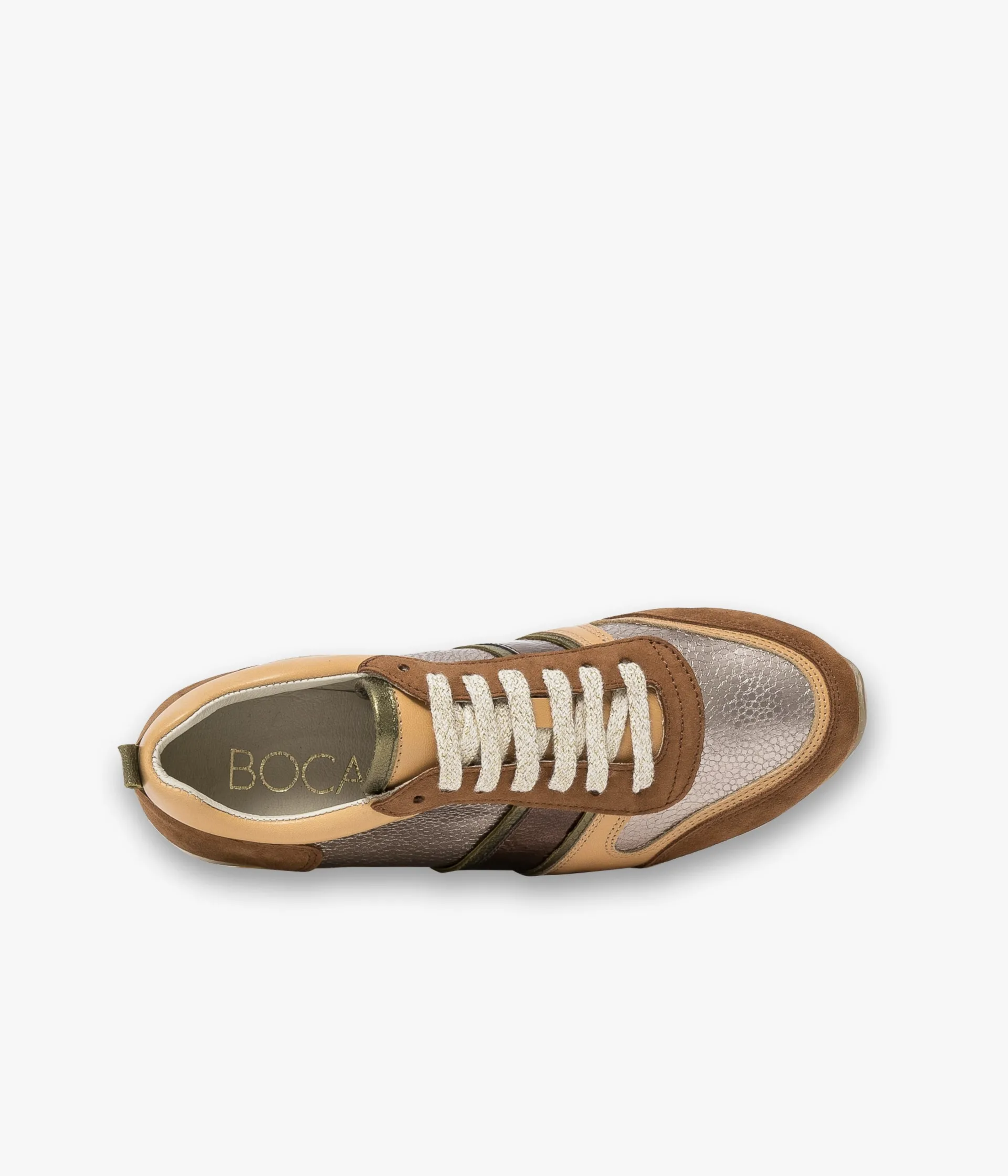 Best BASKET LORIAN COGNAC Femme Baskets