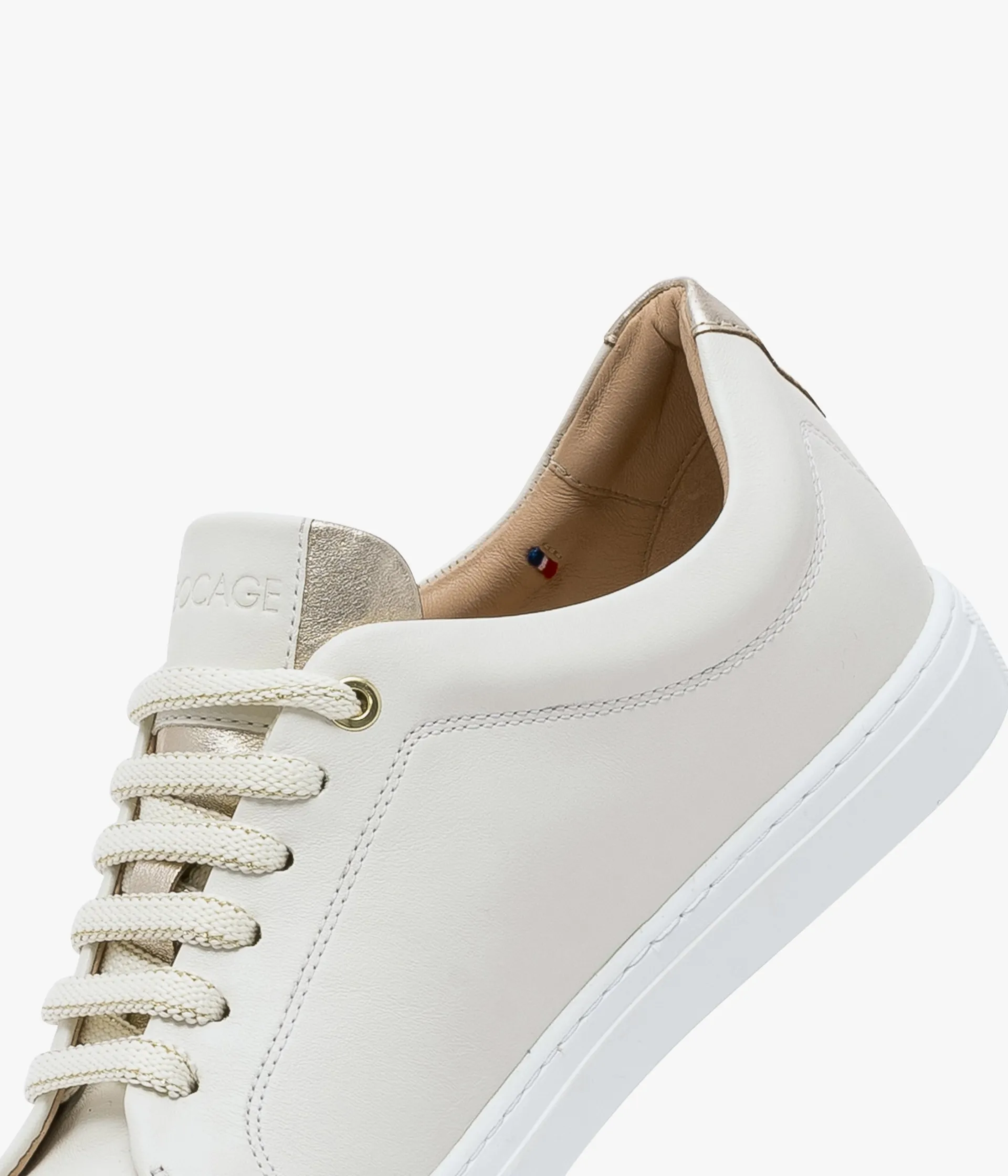 Hot BASKET LOUISY ECRU Femme Baskets