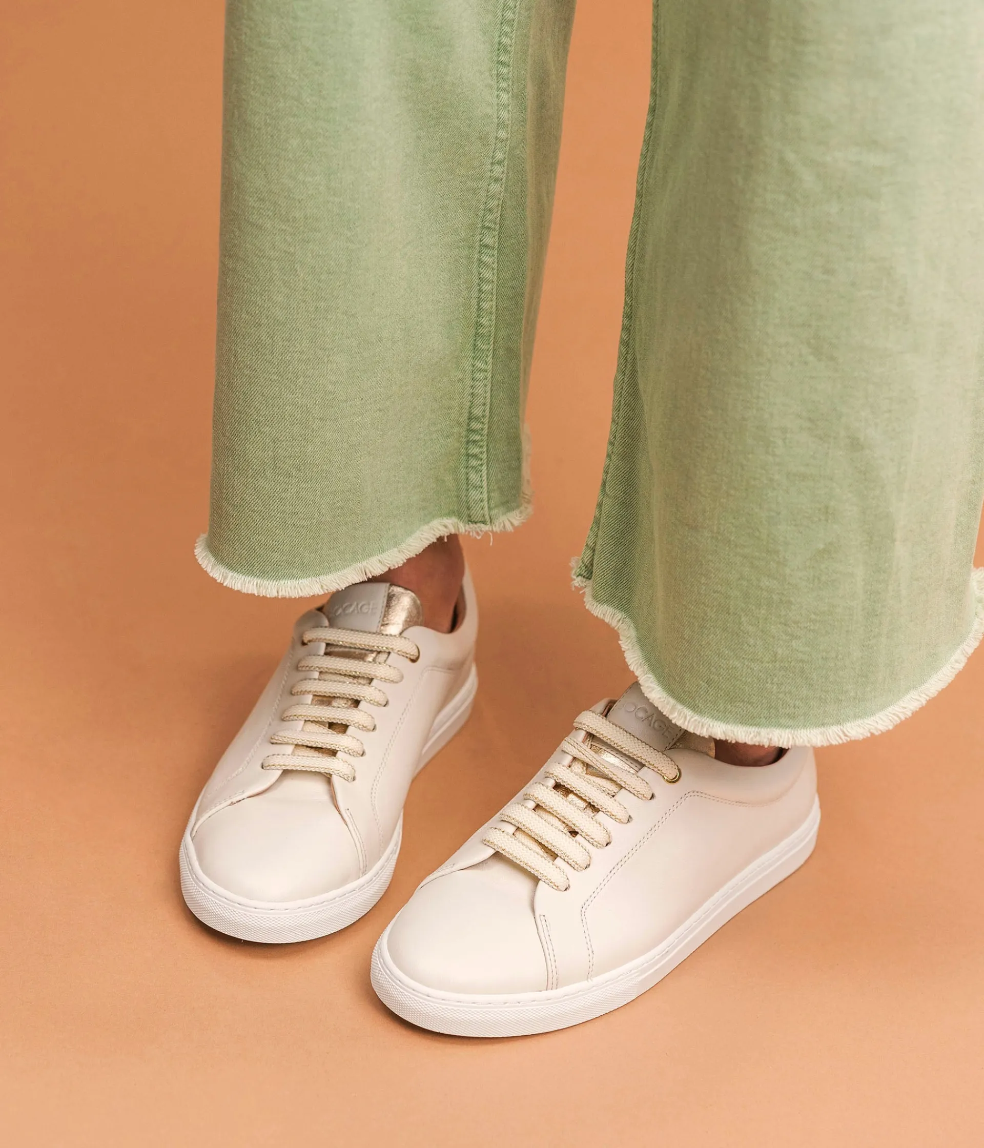 Hot BASKET LOUISY ECRU Femme Baskets