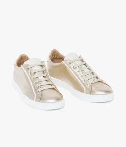 Discount BASKET LOUNA PLATINE Femme Baskets