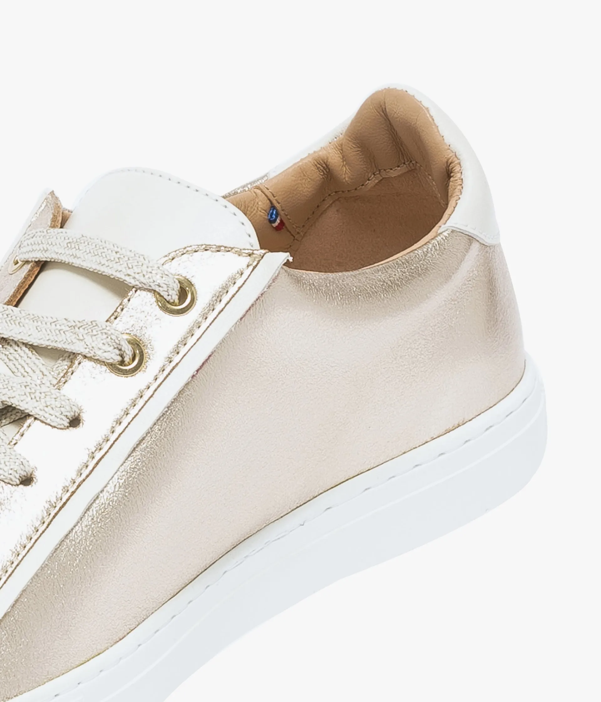 Discount BASKET LOUNA PLATINE Femme Baskets