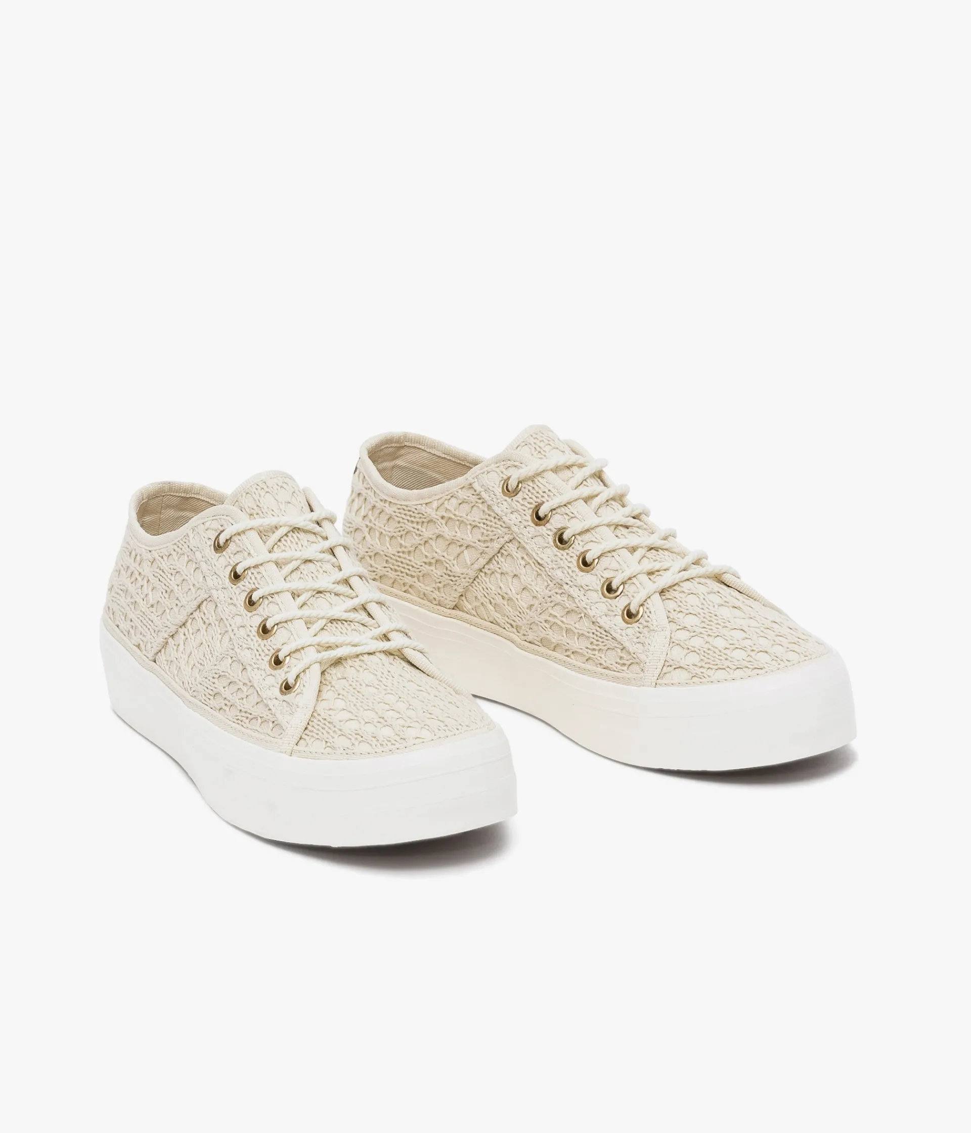 Sale BASKET NELLORE ECRU Femme Baskets