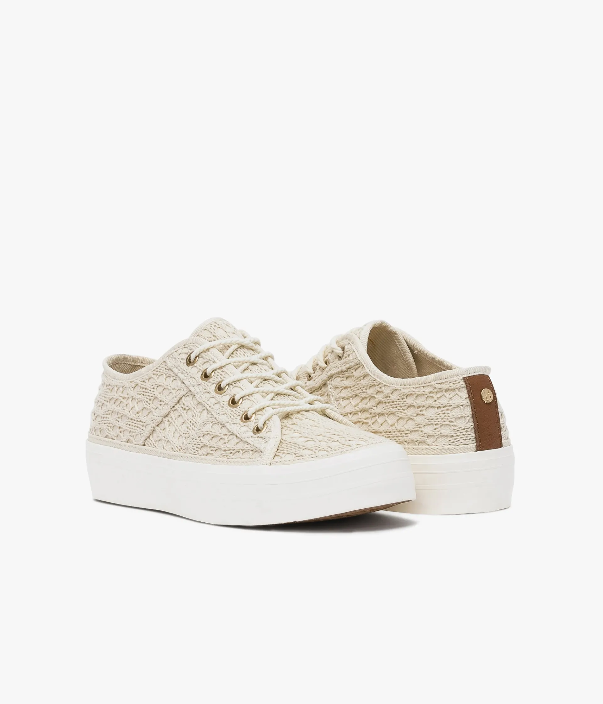 Sale BASKET NELLORE ECRU Femme Baskets