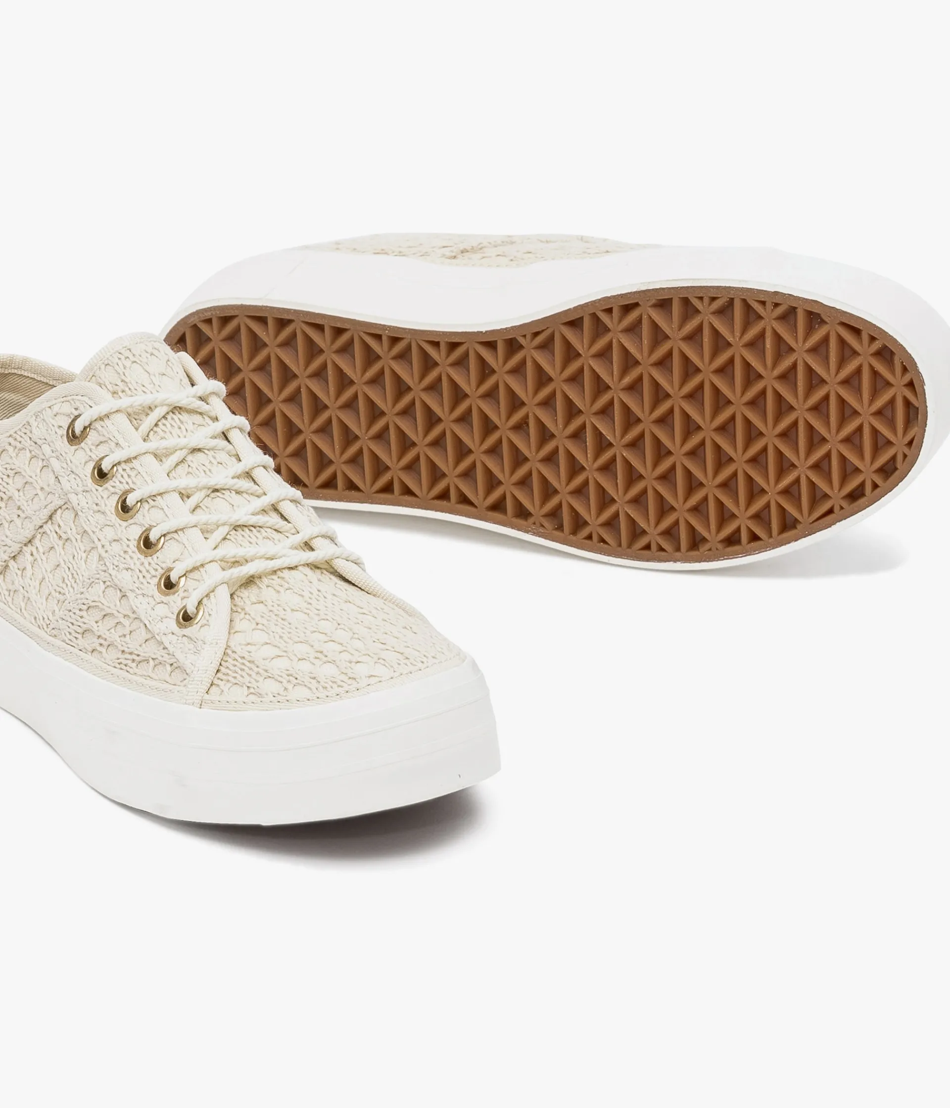 Sale BASKET NELLORE ECRU Femme Baskets