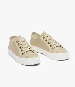 Outlet BASKET NINNIE BEIGE Femme Baskets