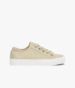 Outlet BASKET NINNIE BEIGE Femme Baskets