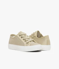 Outlet BASKET NINNIE BEIGE Femme Baskets