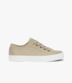 Outlet BASKET NINNIE BEIGE Femme Baskets