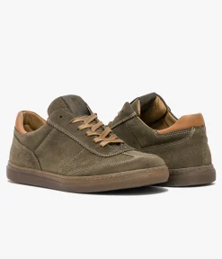 Hot BASKET VICTORIO KAKI Homme Baskets