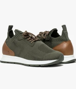 BASKET VIGO KAKI Homme Baskets