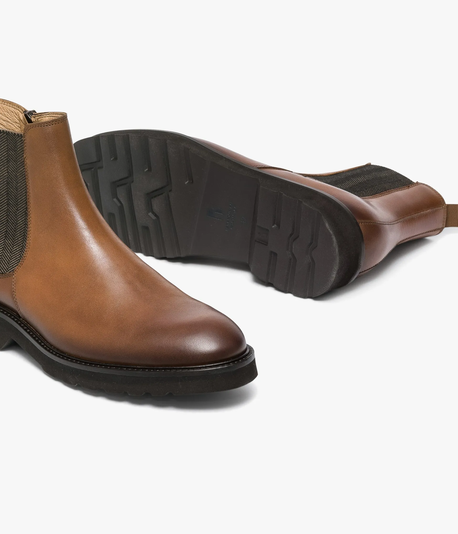 Discount BOOTS ALBIN COGNAC Homme Chelsea Boots|Boots