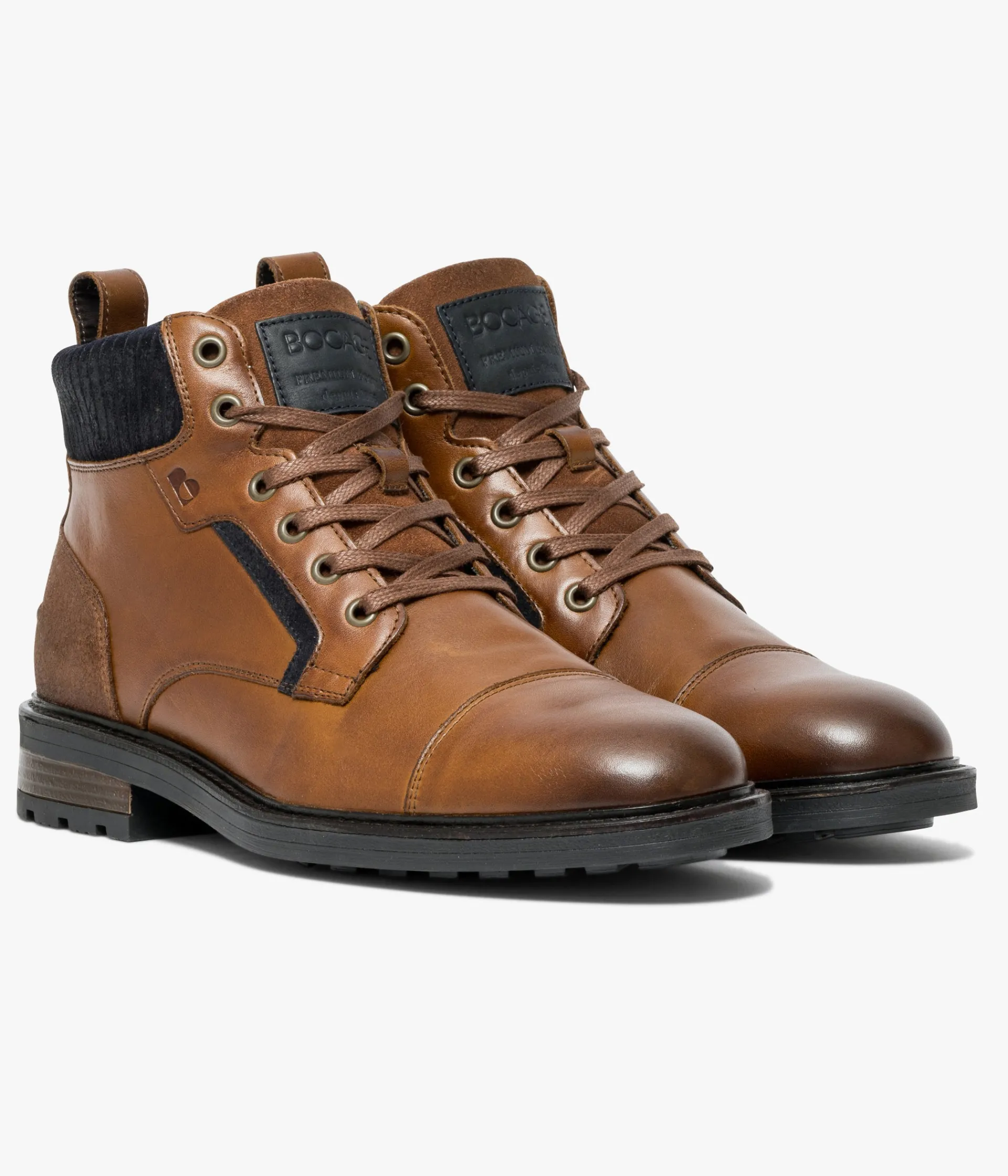 BOOTS BENJAMIN COGNAC Homme Boots
