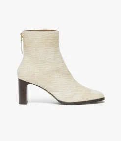 Clearance BOOTS ELAURA BLANC Femme Boots & Bottines