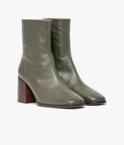 New BOOTS ELMA KAKI Femme Boots & Bottines