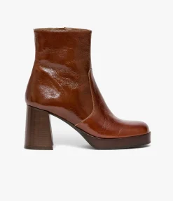 Outlet BOOTS EZRA COGNAC Femme Boots & Bottines