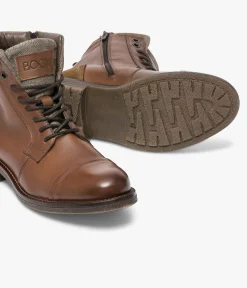 Clearance BOOTS GABIN COGNAC Homme Boots