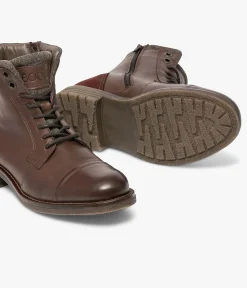 Discount BOOTS GABIN MARRON Homme Boots