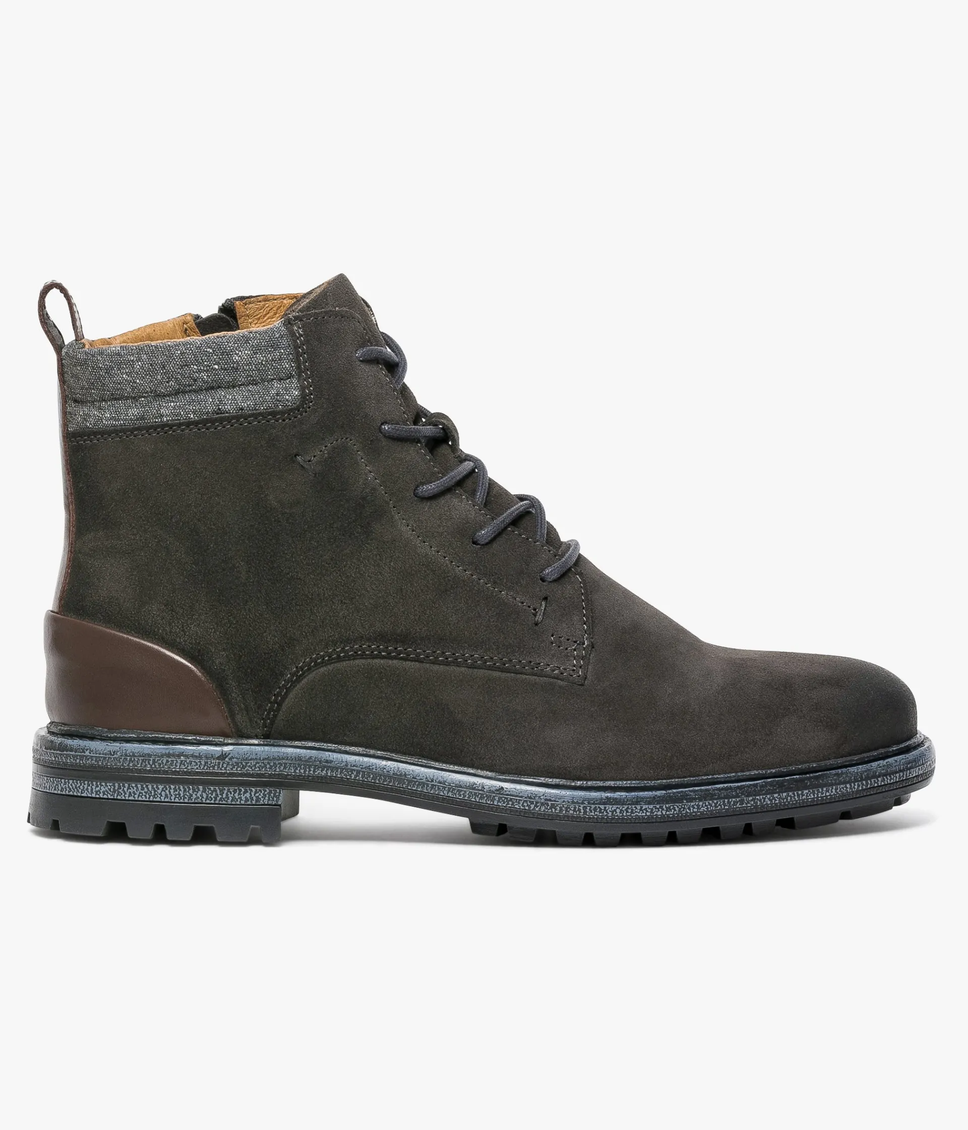 New BOOTS GAETAN GRIS Homme Boots