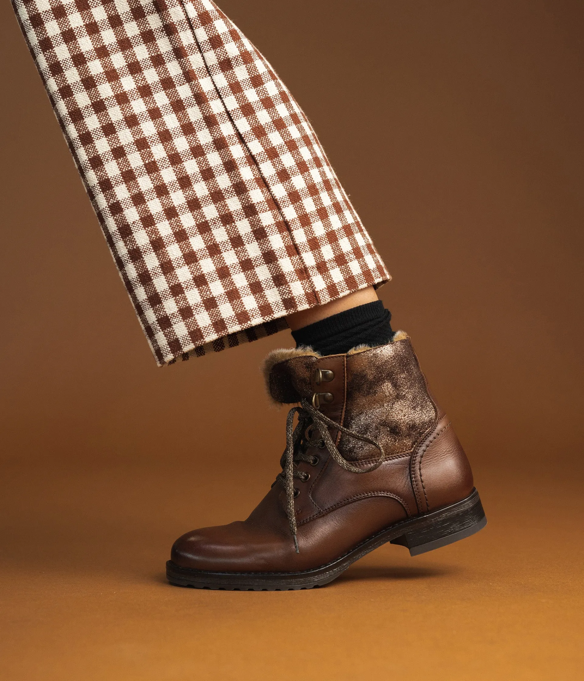 Best BOOTS KARELLE MARRON Femme Boots & Bottines