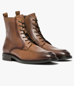 Discount BOOTS MATIS COGNAC Homme Boots