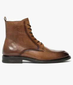 Discount BOOTS MATIS COGNAC Homme Boots
