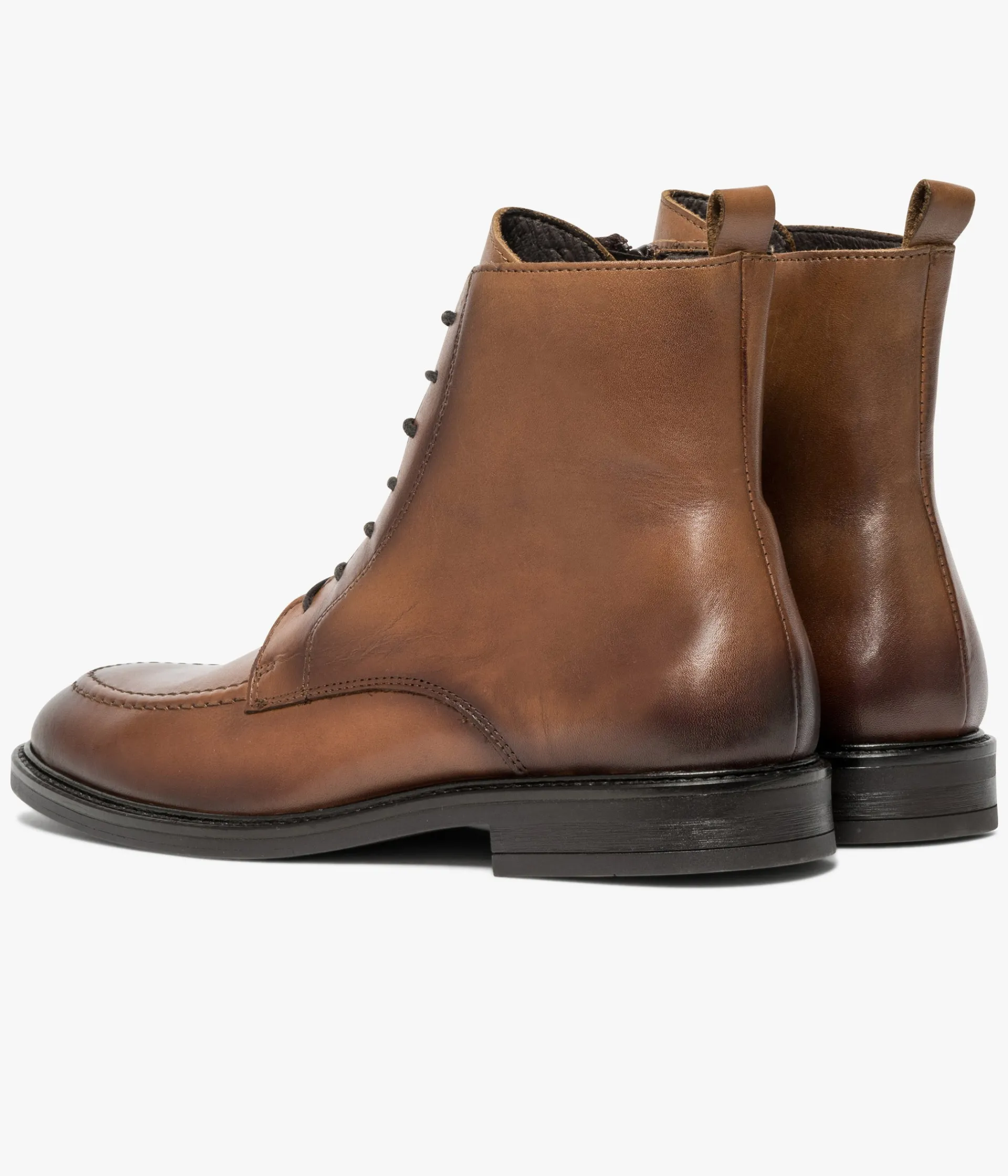 Discount BOOTS MATIS COGNAC Homme Boots