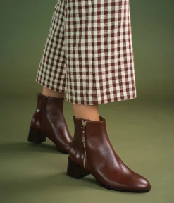 Best BOOTS MIGUANA COGNAC Femme Boots & Bottines